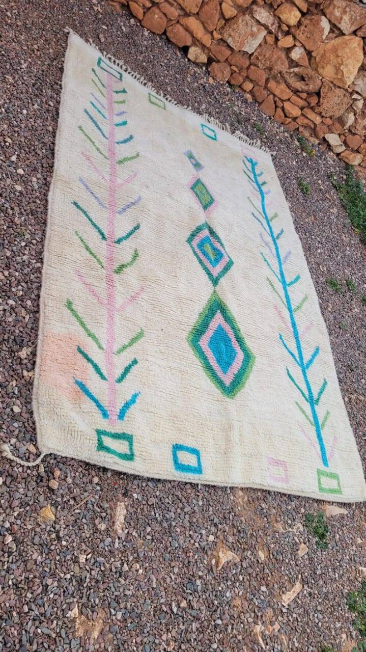 Tapis azilal tissé main taille 150 x 250 cm