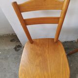 Set of 6 vintage chairs 1960 bistro