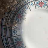 Lot de 3 assiettes anciennes