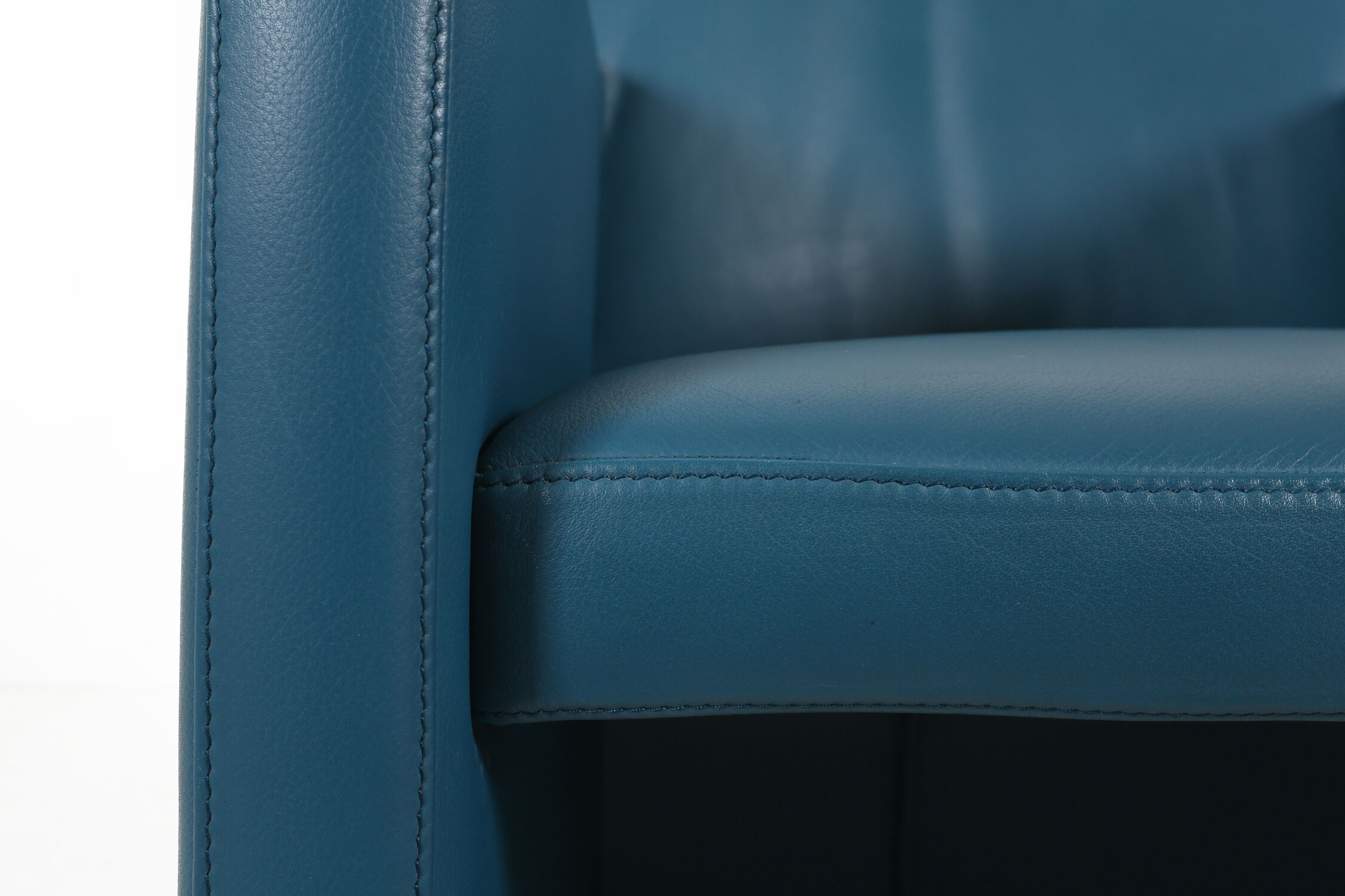 Fauteuil leolux en cuir 1990
