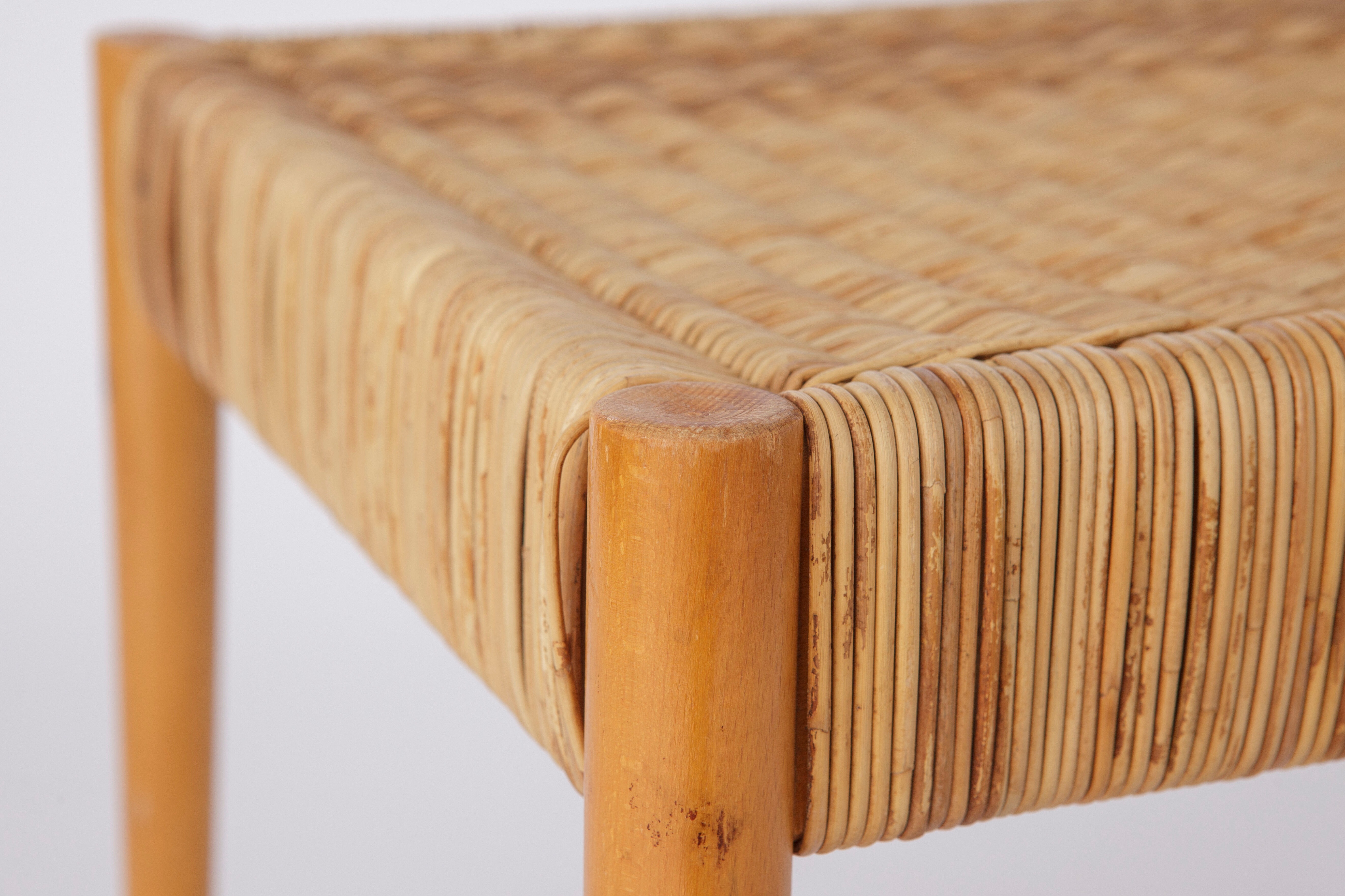 4 vintage chairs by Egon Eiermann bauhaus, Germany, 1950s