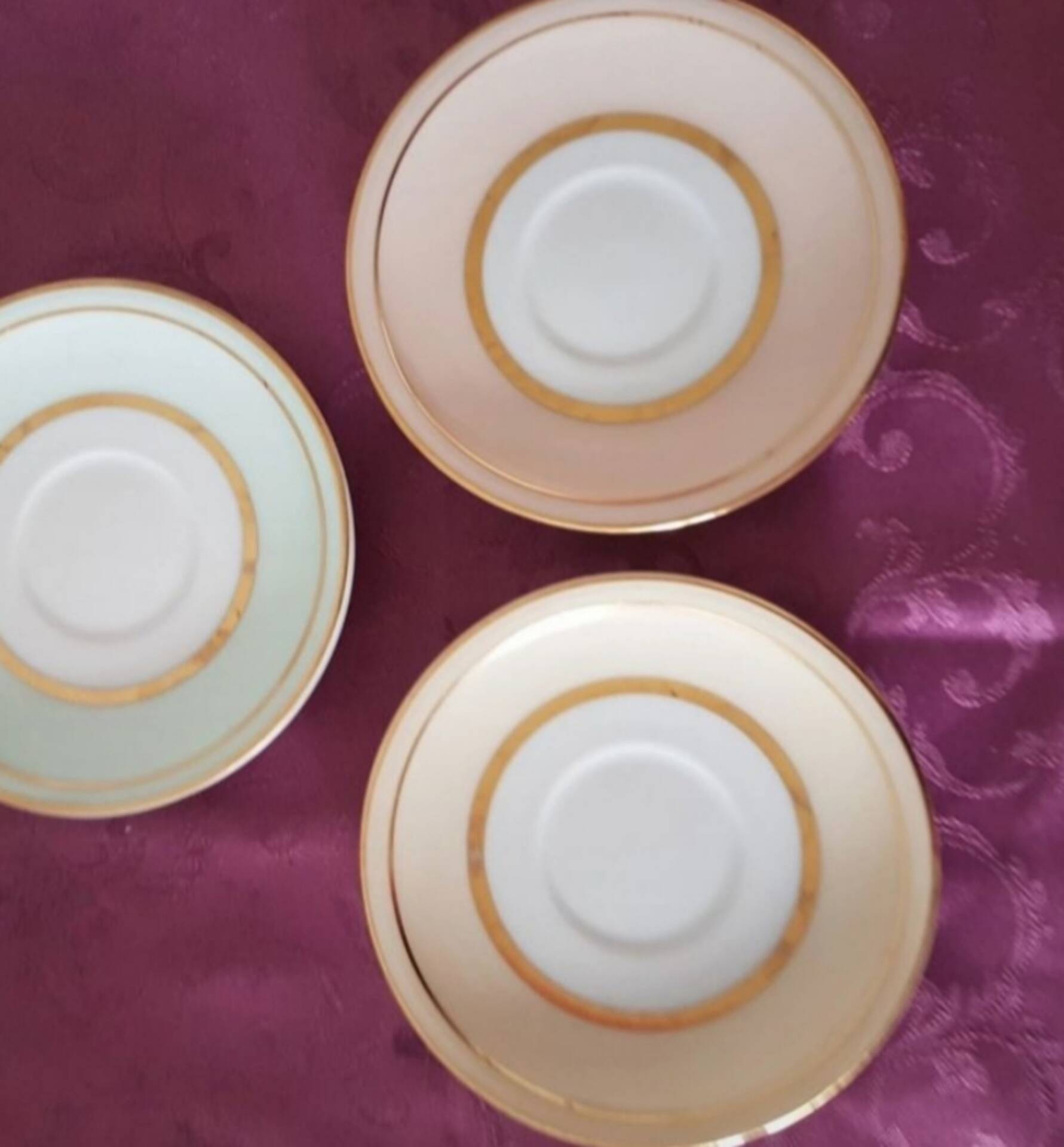 Set of 4 coffee cups from Manufacture Charles Ahrenfeldt