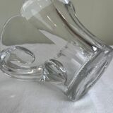 Moulded pressed glass cup