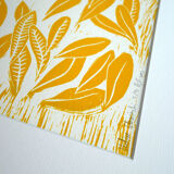 Feuille jaune