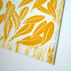 Feuille jaune
