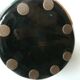 Vallauris vase signed with XXL thistles