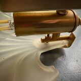 Frosted glass shell wall lamps