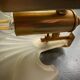 Frosted glass shell wall lamps