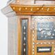 Inlaid antique Italian secretary in Moorish style, circa 1860