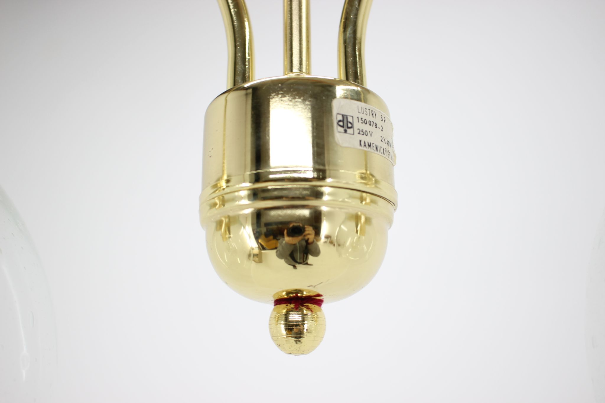 Chandelier by Kamenicky Senov, 1960