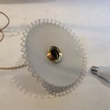 Vintage opaline hanging lamp