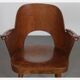 Wooden armchair by Lubomir Hofmann for Ton, 1960