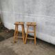 Paire de tabourets de bar