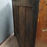 Rustic louis xv period sideboard in oak and poplar circa 1750