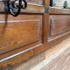 Large oak wall wardrobe from the early 20th century.