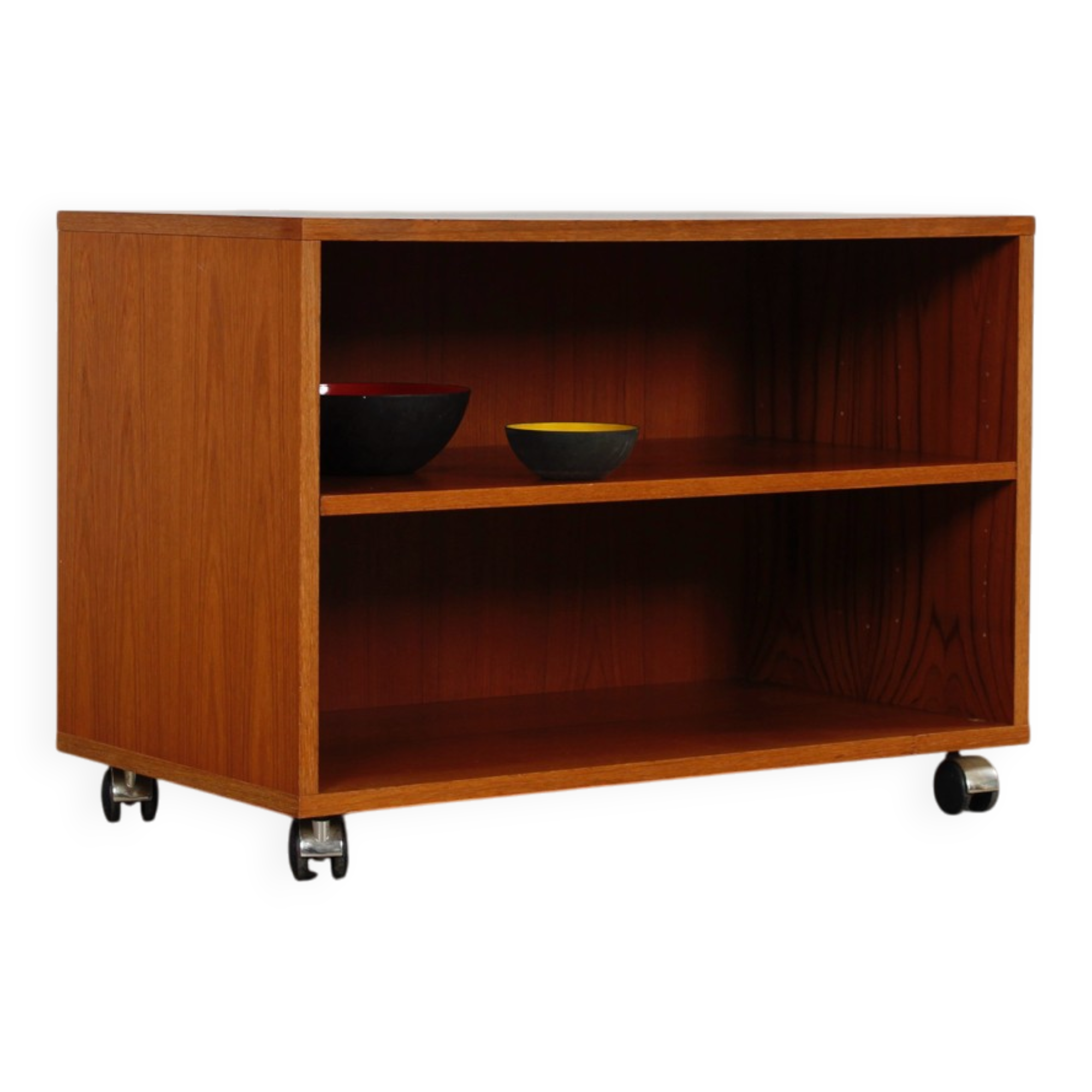 Vintage Teakholz Hifi Kommode Board Schrank 60er Jahre MCM