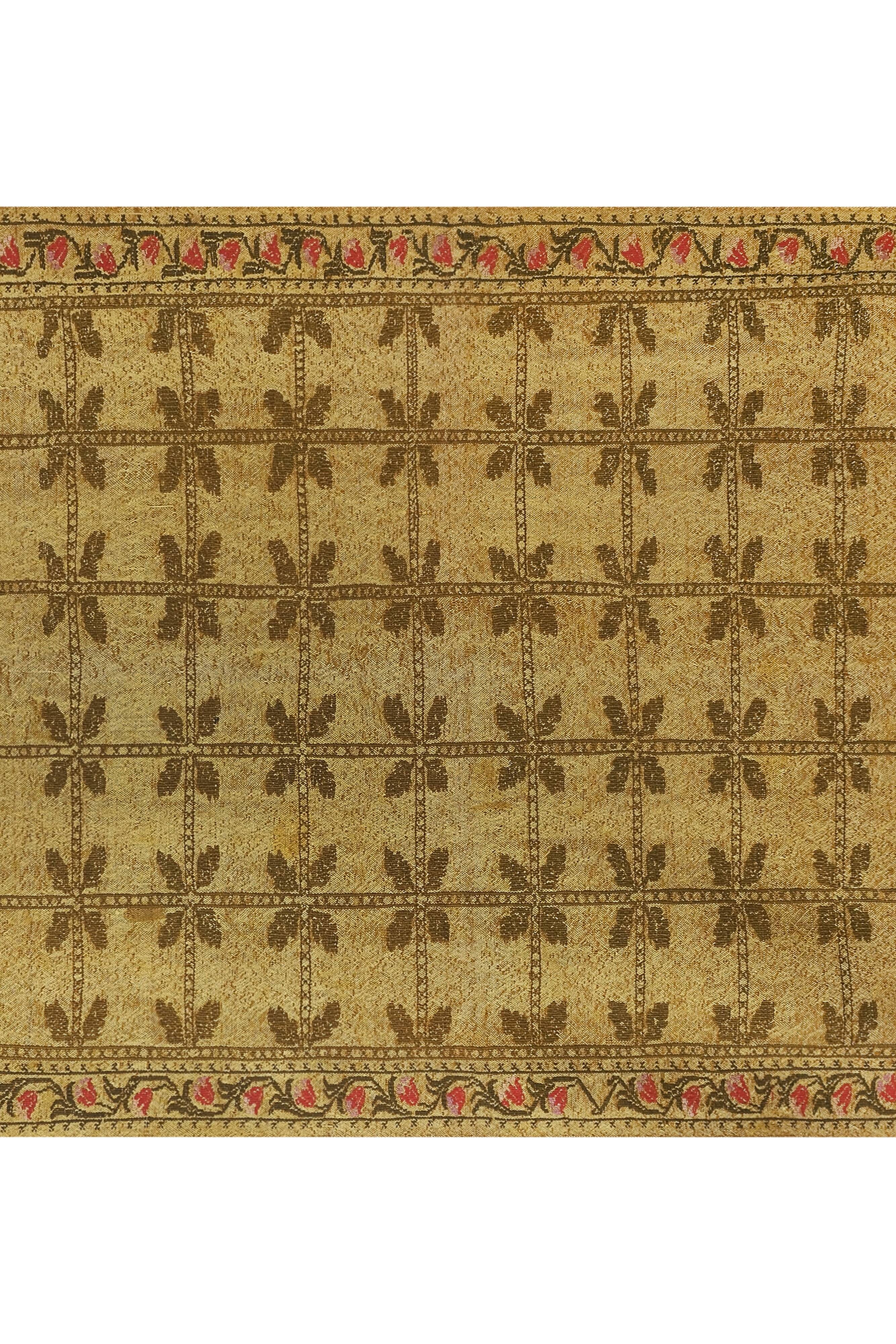 Vintage Turkish Oushak Handwoven Rug 148x210 cm