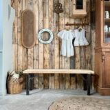 Vintage industrial bench (refurbished)