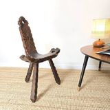 Brutalist chair