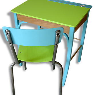 Desk and Chair of schoolboy.