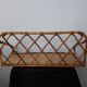 Rattan wall shelf