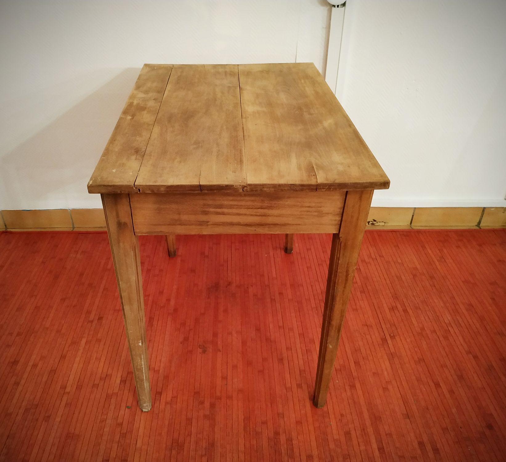 Old wooden table 83 cm