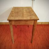 Table ancienne en bois 83 cm