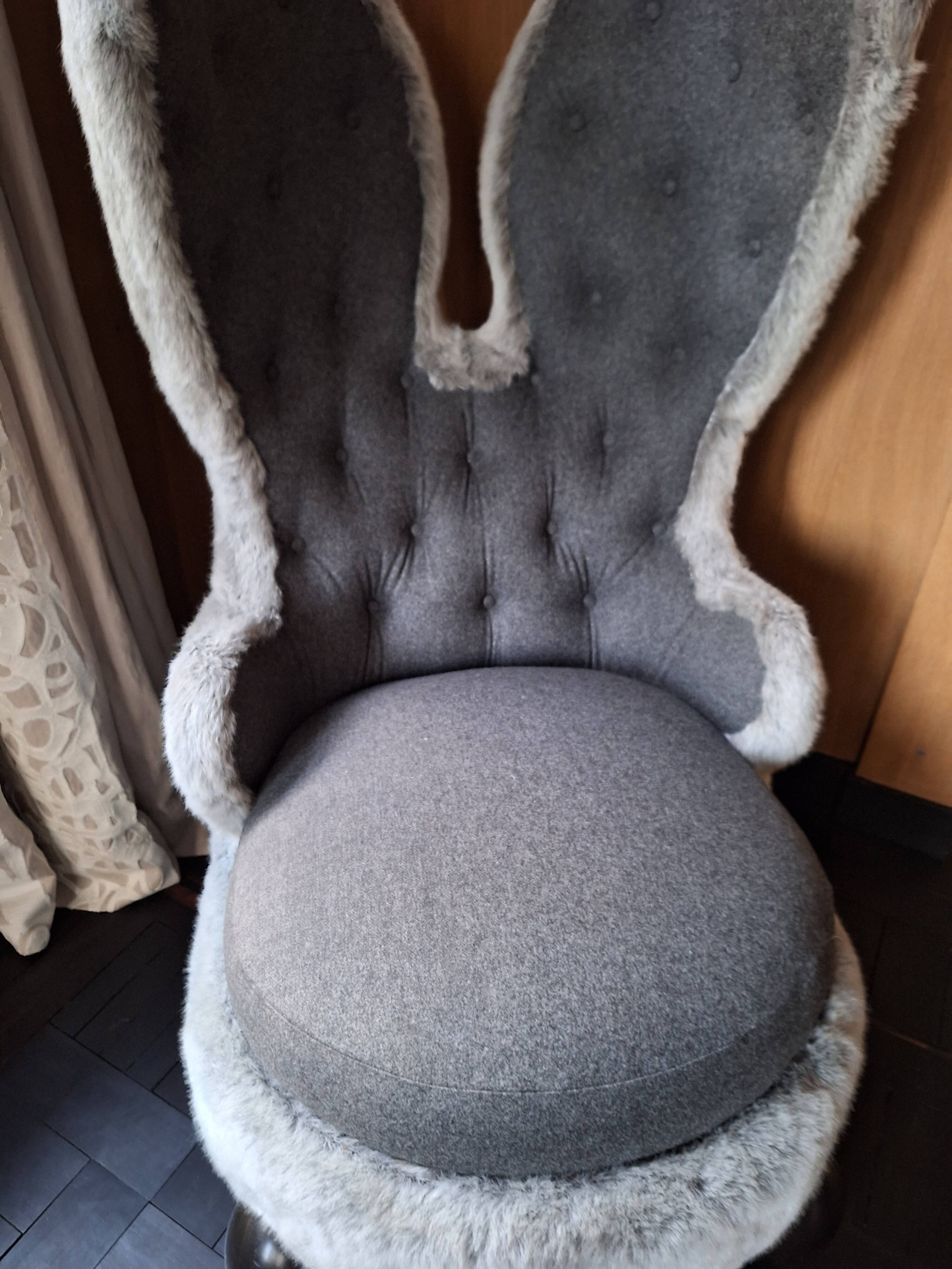 Hubert Le Gall rabbit armchair