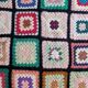Granny plaid, sofa throw. Vintage