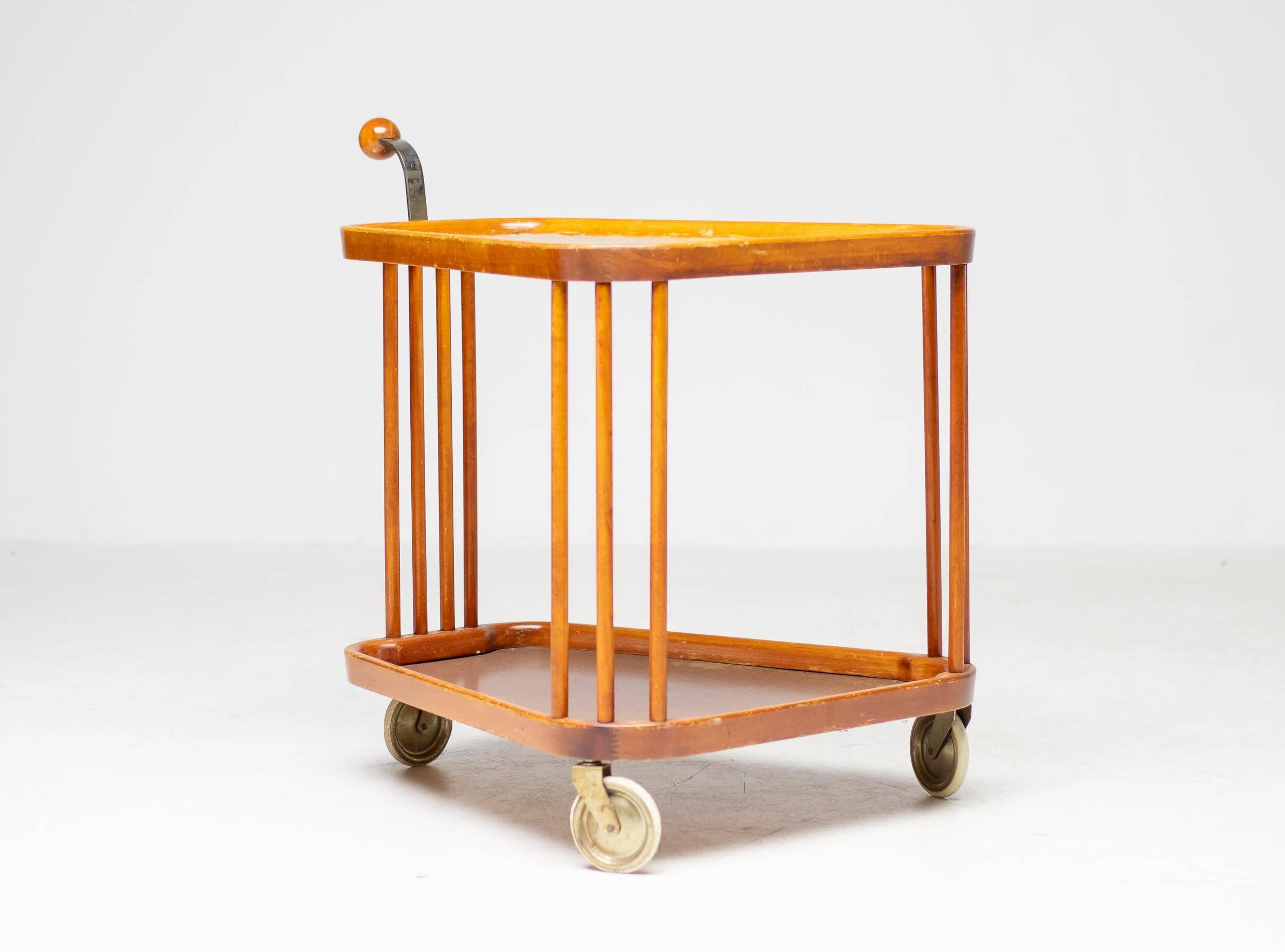 Chariot de bar scandinave moderne