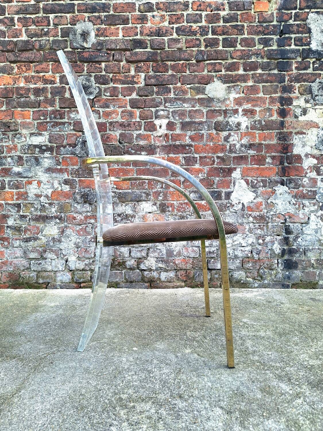 Set of 4 Charles Hollis Jones design armchairs for Belgo Chrom, seats