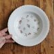 Vintage soup plates L'Amandinoise Pompadour