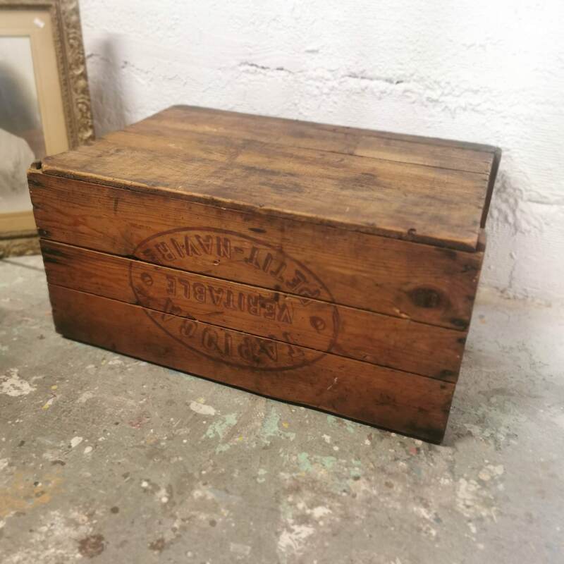 Caisse en bois Petit Navire
