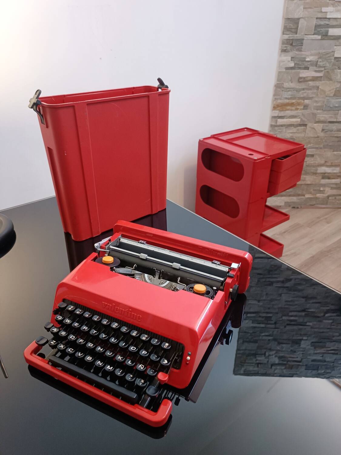Valentine typewriter by Ettore Sottsass for Olivetti year 1969