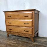 Vintage 1950-foot oak compas DRESSER