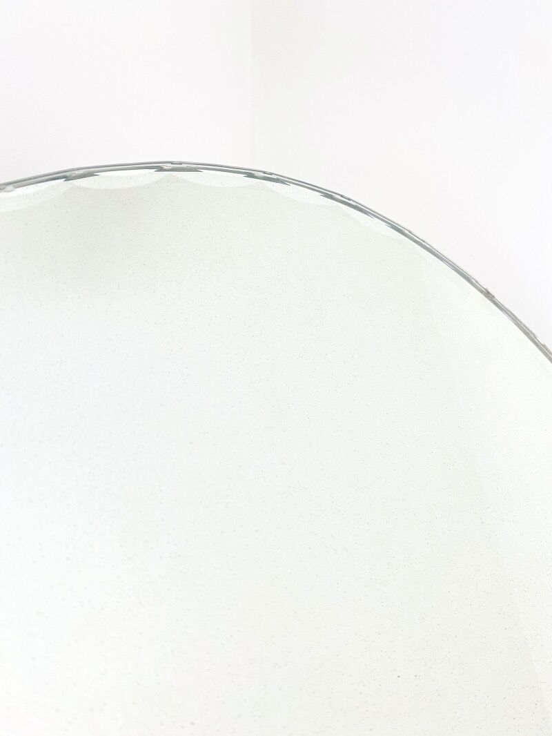 Oval beveled mirror 44x60cm