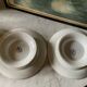 2 assiettes sur pieds Moulin des Loups