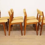 8 dining chairs | rosewood | reupholstered