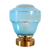 Blue vintage globe