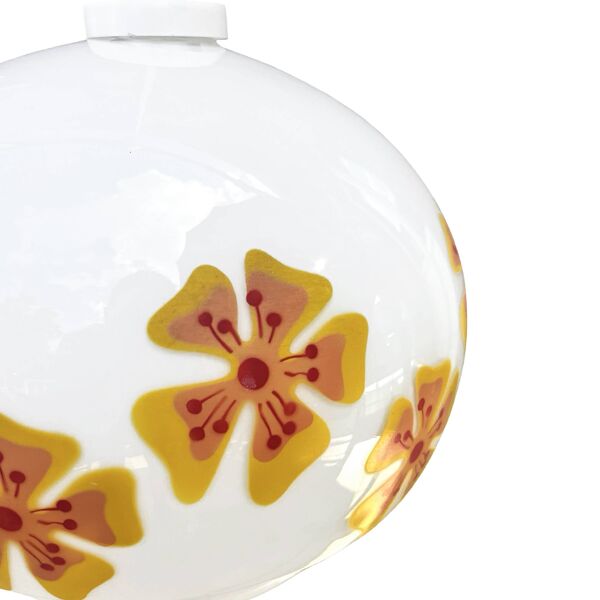 Lampe suspendue, VEB Beleuchtungsglaskombinat Görlitz, Allemagne, années 1970