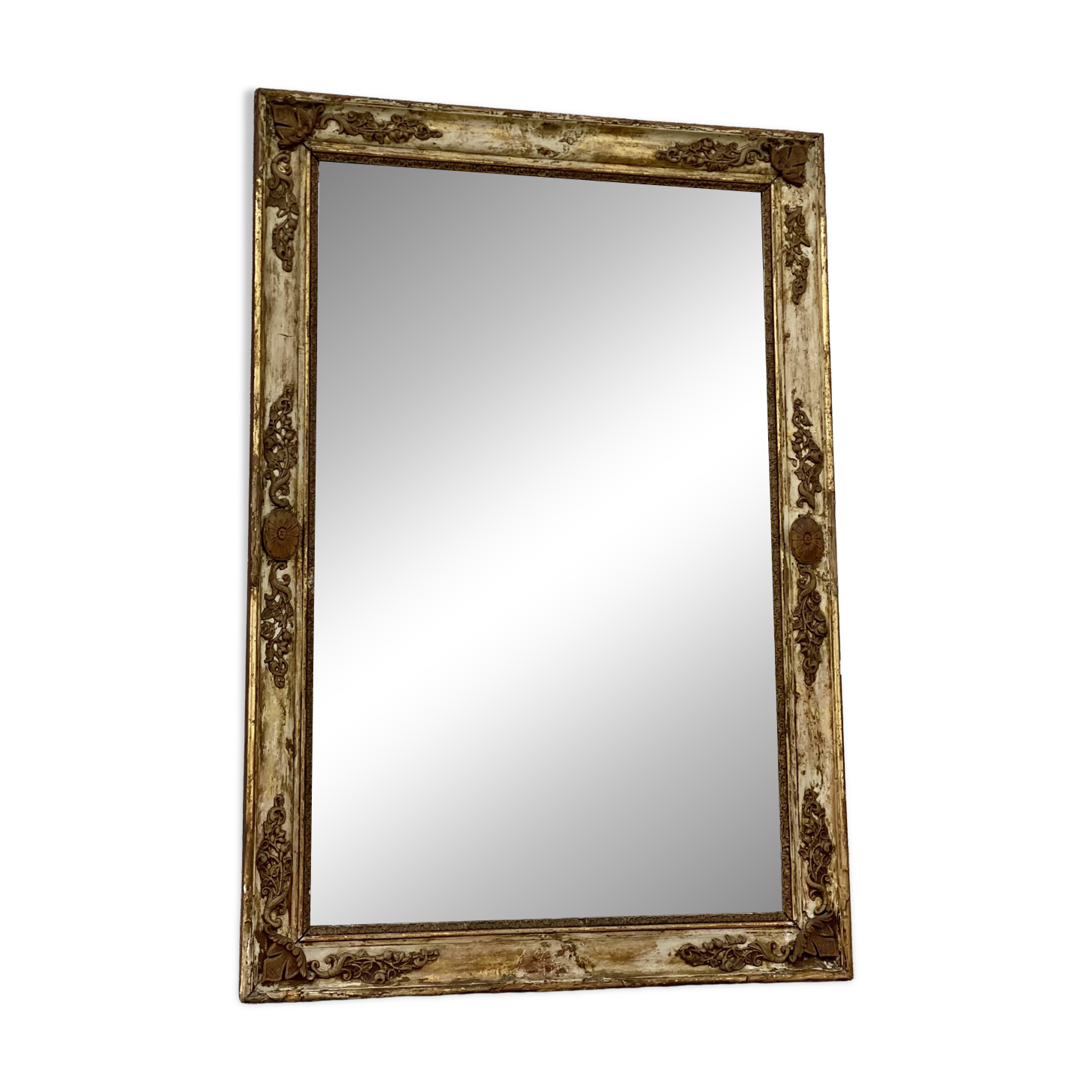 Large vintage decorative mirror