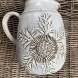 Ceramic Pitcher MARIUS BESSONE Vallauris 1950