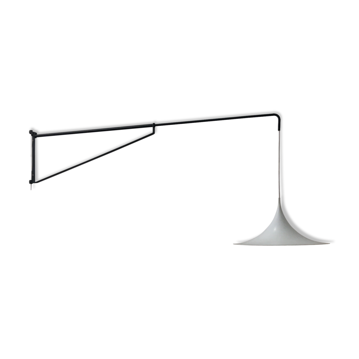 Scandinavian counterweight telescopic sconce, 1970