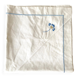 Embroidered pillowcase