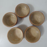 5 terracotta ramekins