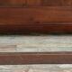 Rare Empire period mahogany bed with gilt bronze profiles circa 1800