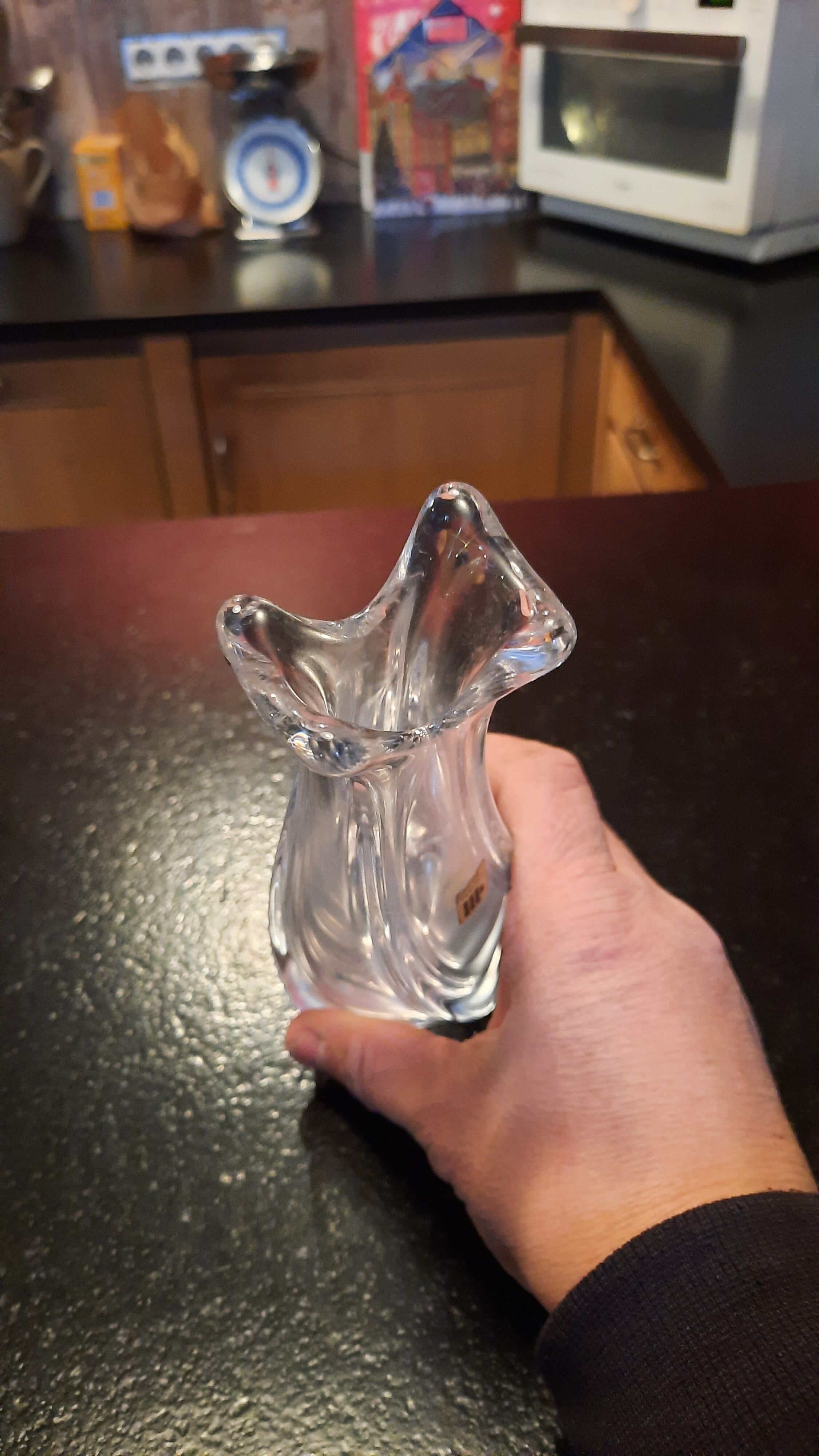 Vase solifleur Daum france