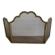 Three-leaf fire screen, fireplace accessory