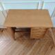Bureau scandinave vintage rénové, années 50-60