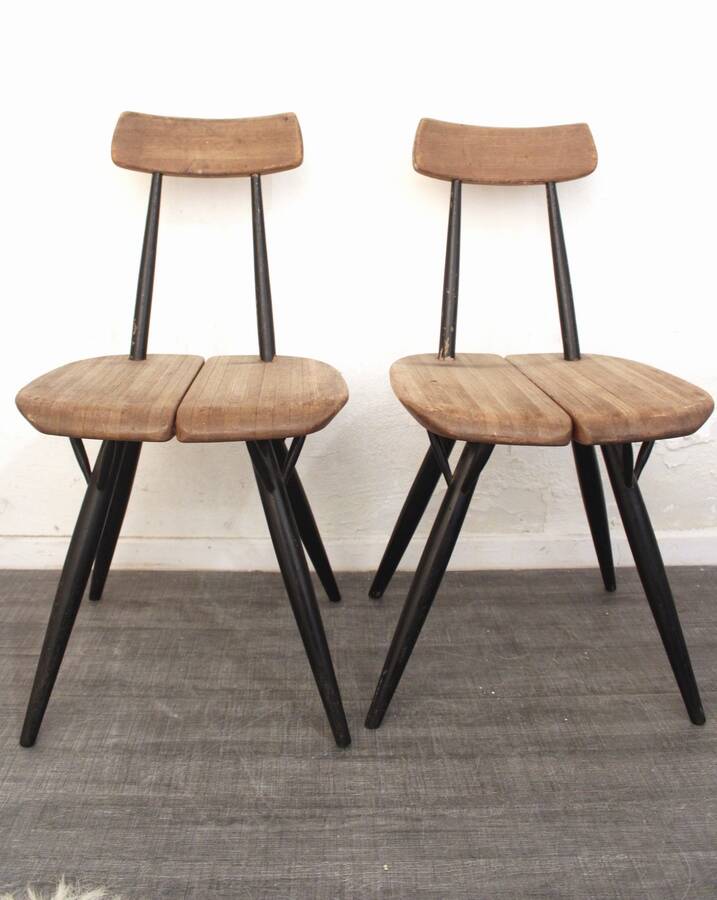Pirkka chair made by Ilmari Tapiovaara for Lukaan Puu Finland